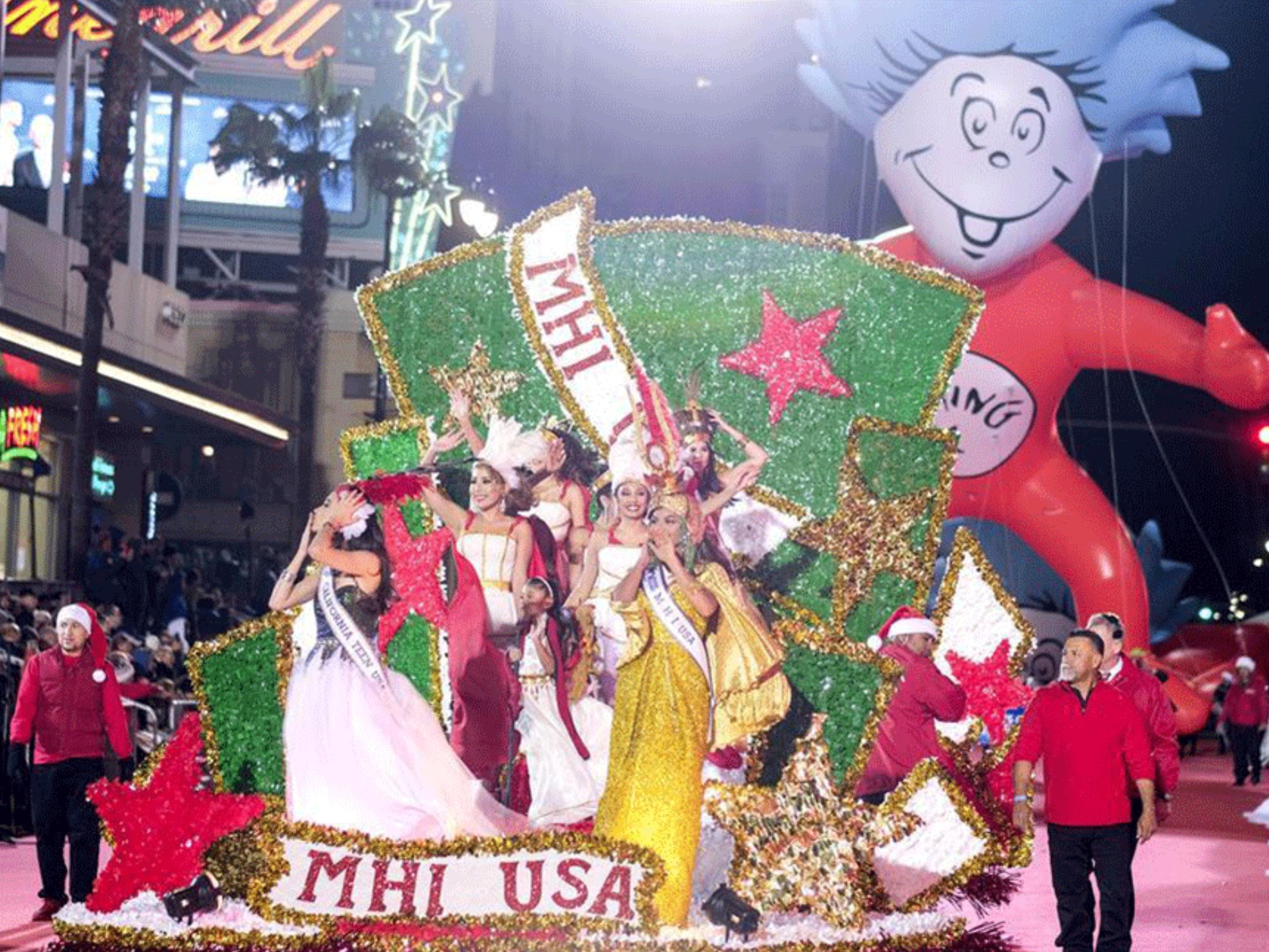 hollywood christmas parade fb